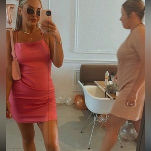Pink dress